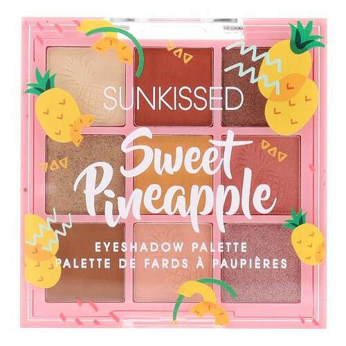 Paleta očných tieňov Sunkissed Sweet Pineapple, 9 farieb