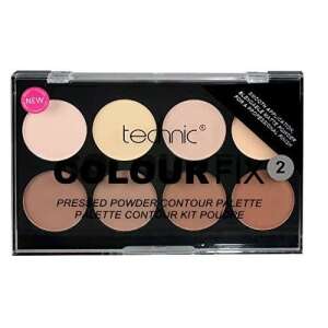 Technic Colour Fix 2 Pressed Powder Contour Palette, 8 shades for contouring and highlighting - Foundation