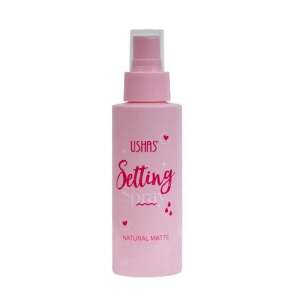 Ushas Natural Matte Fixačný sprej, 120 ml - Fixátor make-upu