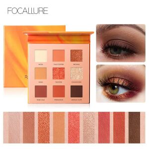 Focallure Color The Life Eyeshadow Palette, 9 colors, #1 Ring The Alarm shade 127392113 - Focallure
