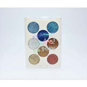 Paleta cieni do powiek Gulflower Glitter Sequins, 8 odcieni, 02 - Cień do powiek