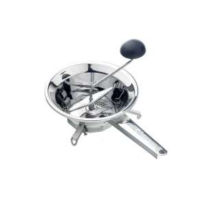 Emanuel 3-Sieve Stainless Steel Tomato and Fish Food Mill, 24cm