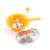 Tilly Plastic Tomato and Fish Press with 3 Inserts, 24cm 87277529