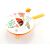 Tilly Plastic Tomato and Fish Press with 3 Inserts, 24cm 87277529