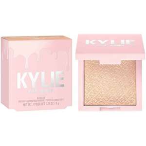 Kylie Cosmetics Kylighter Pudră iluminatoare în nuanța 080 Salty Caramel, un iluminator strălucitor pentru un ten radiant - Frumusețe și sănătate