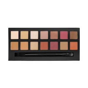 W7 Delicious Natural Berry Lidschatten-Palette, 14 Farben mit Applikatorpinsel - W7