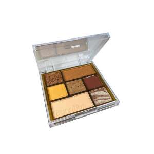 Paleta očných tieňov Technic Banoffee, 7 odtieňov, matné, trblietky a intenzívny krémový lesk - Technic