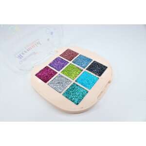 Paleta cieni do powiek Gulflower Mermaid Glitter, 9 żywych odcieni, idealna do tworzenia olśniewających makijaży - Cień do powiek