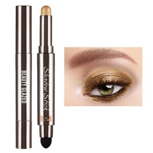 Beauty Glazed Flowing Cloud Silky Eyeshadow Stick 08 Blink with application example - Eyeshadow
