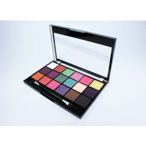 Qtralnida 18-Farben-Lidschatten-Palette, 18 Farbtöne Lidschatten, perfekt für Tages- und Abend-Make-up