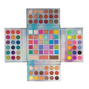 Beauty Glazed Pastel Paradise szemhéjfesték paletta, 105 árnyalat, préselt por szemhéjfesték, 5 paletta, nyitott - Szemhéjfesték