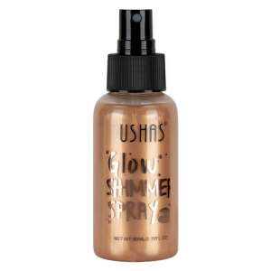 Ushas Glow Shimmer Spray, 80 ml, body and face highlighter - Ushas