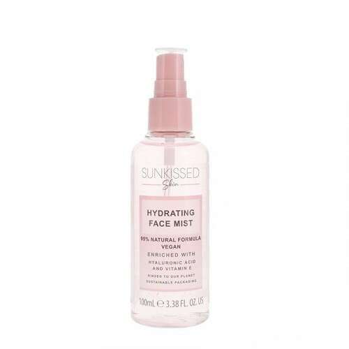 Sunkissed Skin Hydrating Face Mist, 100ml, веган, хиалуронова киселина и витамин Е, спрей за лице