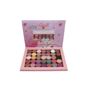 Paleta očných tieňov Fabbla 35 farieb otvorená, zobrazujúca všetky 35 odtieňov - Fabbla