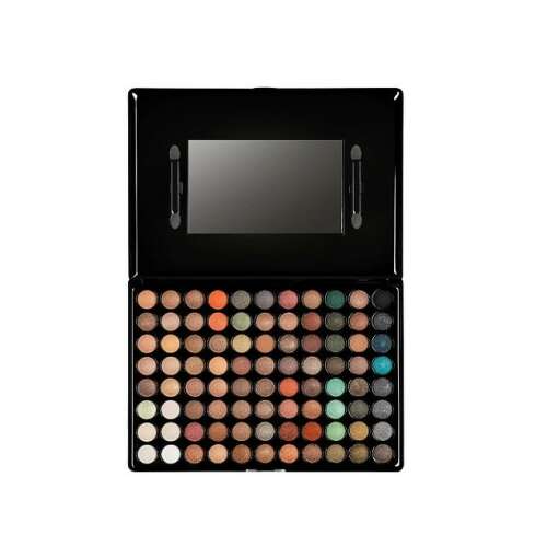 SensoPro 88 Farben Nude Elements Makeup Palette, geöffnete Lidschattenpalette mit 88 Farbtönen, enthält matte und schimmernde Farbtöne