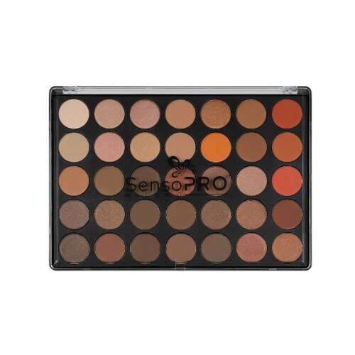SensoPro Chocolate Fusion Eyeshadow Palette, 35 colors