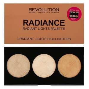 Paleta 3 pudre iluminatoare, Makeup Revolution, Radiance Palette, 3 Radiant Lights Highlighters 65505985 