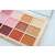 Myth Beauty Love You Lidschatten-Palette, 12 Farben, Nahaufnahme der Farben