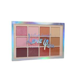 Myth Beauty Love You Eyeshadow Palette, 12 shades, with shimmer and matte colors - Eyeshadow