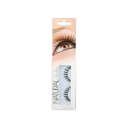 Technic Natural Lashes műszempillák, újrafelhasználható, ragasztóval, A27