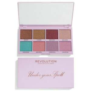 Revolution Makeup Under Your Spell Lidschatten-Palette, 8 Farbtöne,  mit einer Vielzahl von Farben für eine Vielzahl von Looks - Lidschatten