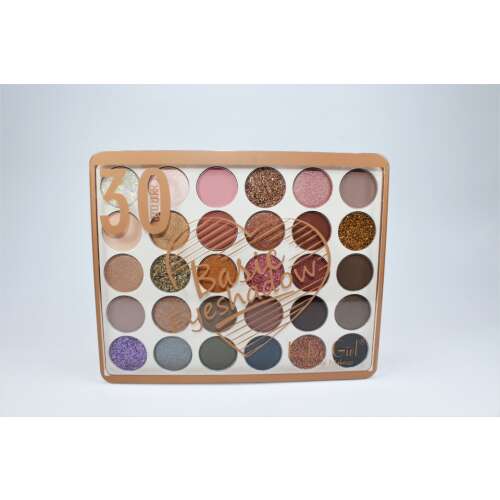 Dodo Girl Basic 30 Color Eyeshadow Palette, 30 Farbtöne Lidschatten, matt und schimmernd, perfekt für den Alltag und besondere Anlässe