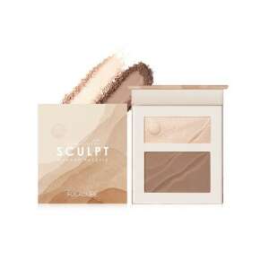 Focallure Sculpt Makeup Palette, highlighter és kontúrpaletta, 02 - Focallure