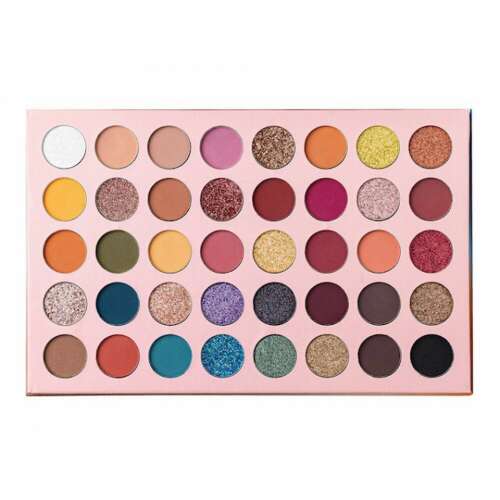 Mocallure Desert Dusk Lidschattenpalette, 40-farbige Lidschattenpalette mit schimmernden Farbtönen