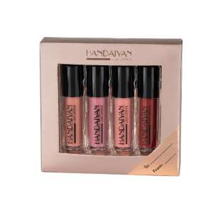 Handaiyan 4 piece liquid lipstick set, 4 shades of lipstick in a gift box - Lipstick