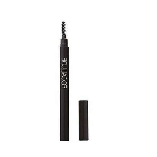 Creion pentru sprâncene Focallure Auto Brows Pen, nuanța 03, negru, cu perie pentru sprâncene