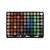 W7 Paintbox Lidschattenpalette mit 77 Farben
