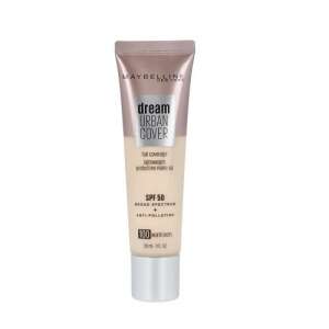 Maybelline Dream Urban Cover SPF 50 Foundation, 100 Warm Ivory, 30 ml - Grundierung