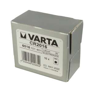 CR2016 lítium elem 3V 90mAh 1db Varta 65508416 