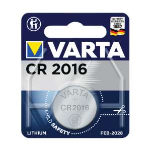 Varta CR2016 lithium battery, 3V, 90mAh - Battery