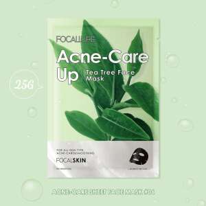 Focallure Acne-Care Up Tea Tree Face Mask packaging, 25g - Skin care mask & pack