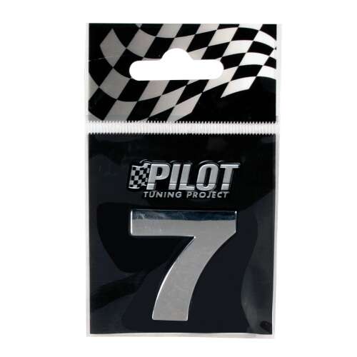 Pilot Tuning Project număr 3D 7 autocolant