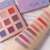 Focallure Color The Life Lidschatten-Palette, 9 Farben, # 3 Night Elf Farbton, zeigt die Palette geschlossen