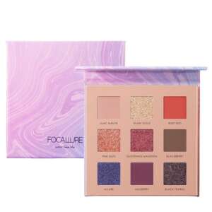 Focallure Color The Life Lidschatten-Palette, 9 Farben, # 3 Night Elf Farbton - Lidschatten