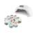 SUNUV LED UV nail lamp set with 12 Coco More Professional UV gel colors