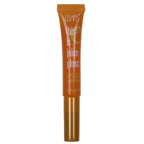 Ushas This is Juice Gloss Lip Gloss in Peach, moisturizing lip gloss