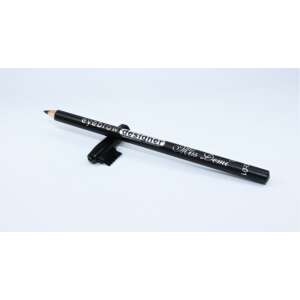 Creion pentru sprâncene Miss Demi, Negru, cu perie - Creion sprâncene