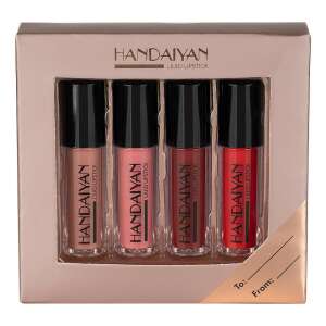 Handaiyan Liquid Lipstick Set of 4, 4 shades of liquid lipstick in a gift box - Mouth