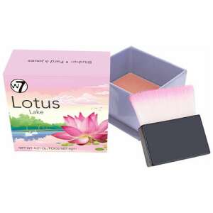 W7 Lotus Lake Rouge, 6g, Rouge-Puder mit Pinsel, rosa Rouge, Make-up - Redigieren