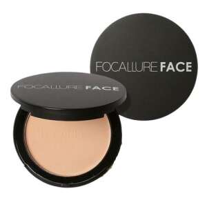 Focallure Face Kompaktpuder, Farbton 02 Natural Beige, für ein mattes Finish - Grundierung