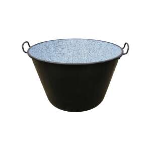50 liter enameled cauldron with two handles - Garden