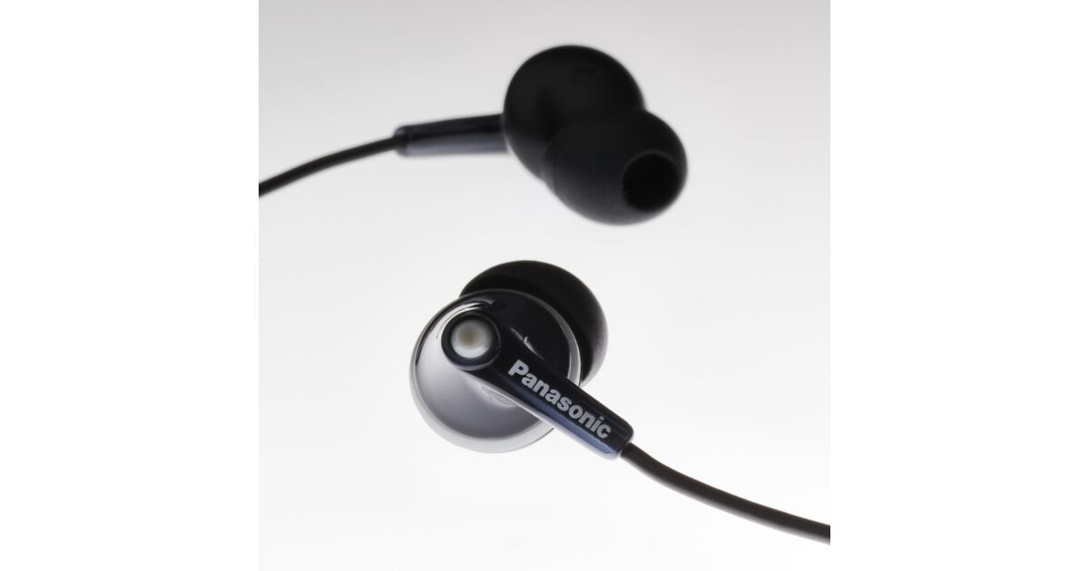 Panasonic RP-HJE125E-K Earphones, Black