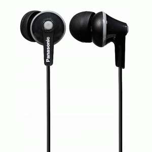 Panasonic RP-HJE125E-K black in-ear headphones - Panasonic