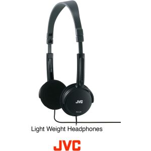 Słuchawki JVC HA-L50B czarne, lekkie - JVC