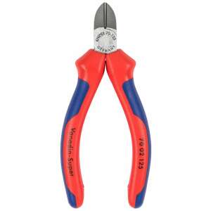 Knipex 70 02 125 szczypce boczne, czerwone i niebieskie uchwyty, 125 mm - Knipex