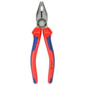 Knipex 03 02 180 kombinált fogó piros és kék markolattal - Knipex